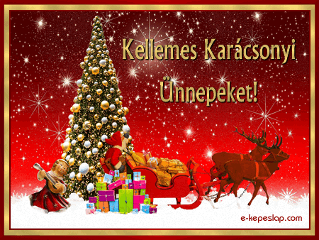 Kellemes Karácsonyi Ünnepeket!